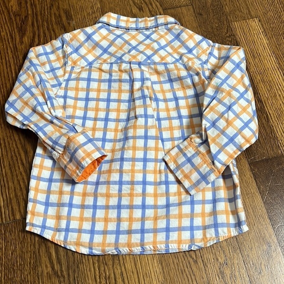 Andy & Evan Kids Button Down Long Sleeve with Embroidered Logo Pocket Size 3T - Picture 4 of 4